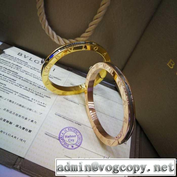 3色可選 春夏のトレンドアイテム ブルガリ大人カジュアル夏ファッション2019 BVLGARI ブレスレット 抜け感スゴイ