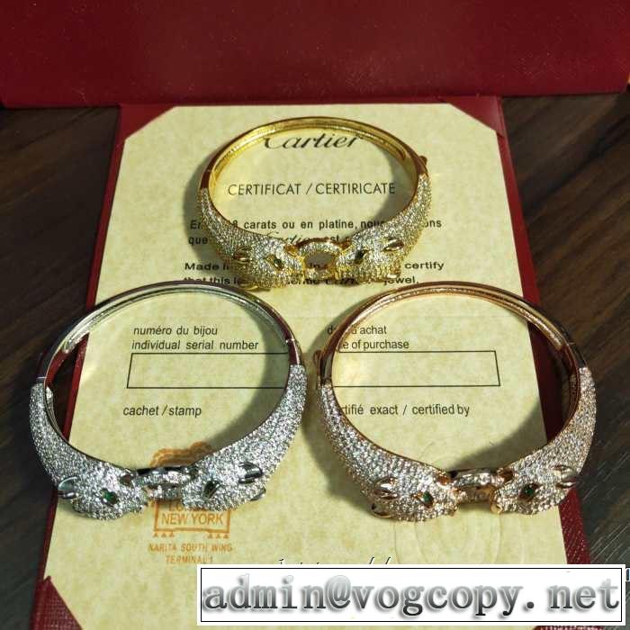 3色可選 派手にはなりすぎず カルティエ 2019SSのトレンド商品CARTIER ブレスレット素敵なスタイルで夏の定番