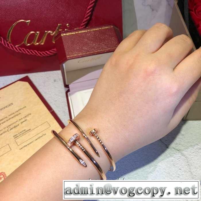 最も目立ったブランド新品 カルティエ CARTIER 2019夏色っぽさ ブレスレット 3色可選 オシャレアイテム