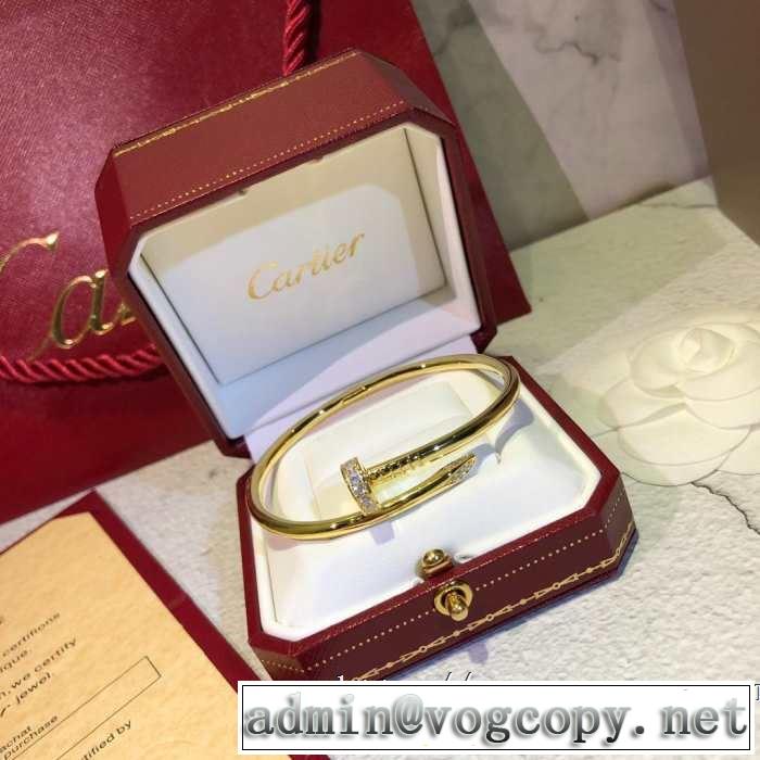 最も目立ったブランド新品 カルティエ CARTIER 2019夏色っぽさ ブレスレット 3色可選 オシャレアイテム