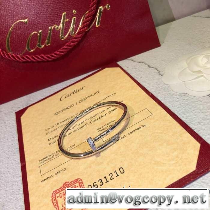 最も目立ったブランド新品 カルティエ CARTIER 2019夏色っぽさ ブレスレット 3色可選 オシャレアイテム