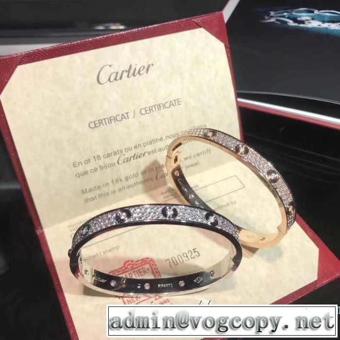 春夏らしい華やか カルティエ 2019即旬な装いに CARTIER ブレスレット 2色可選 きちんと感が抜群