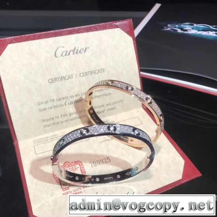 春夏らしい華やか カルティエ 2019即旬な装いに CARTIER ブレスレット 2色可選 きちんと感が抜群