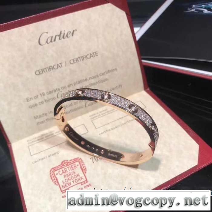 春夏らしい華やか カルティエ 2019即旬な装いに CARTIER ブレスレット 2色可選 きちんと感が抜群