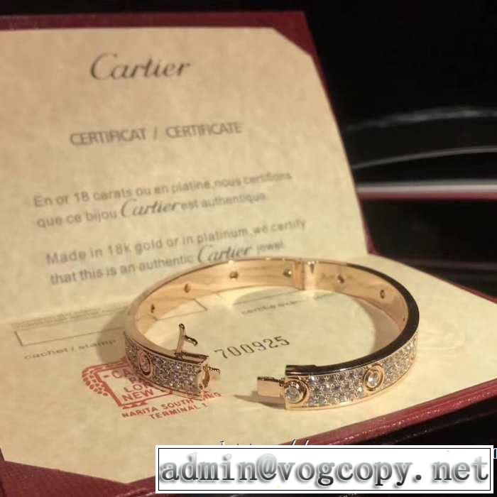 春夏らしい華やか カルティエ 2019即旬な装いに CARTIER ブレスレット 2色可選 きちんと感が抜群