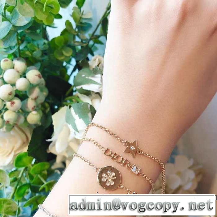 2019春夏も引き続き人気セール ディオール DIOR オシャレな印象に ブレスレット 夏らしい爽やかさ 