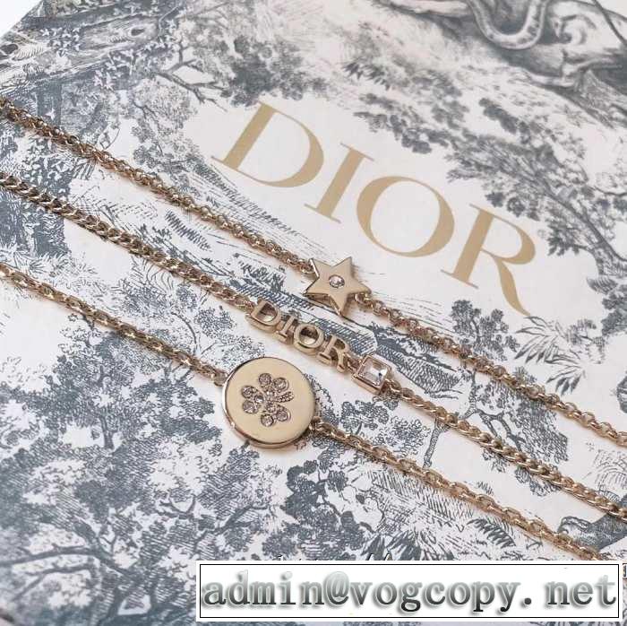 2019春夏も引き続き人気セール ディオール DIOR オシャレな印象に ブレスレット 夏らしい爽やかさ