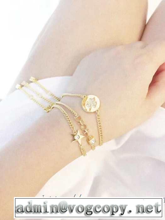 2019春夏も引き続き人気セール ディオール DIOR オシャレな印象に ブレスレット 夏らしい爽やかさ