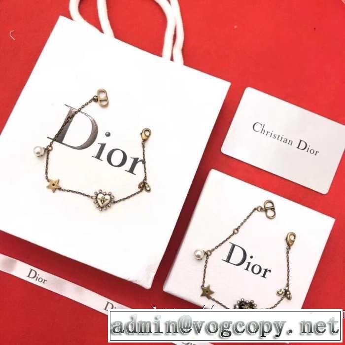 ディオール DIORお洒落トレンド人気  2019即旬な装いに ブレスレット 季節をまたい新作アイテム