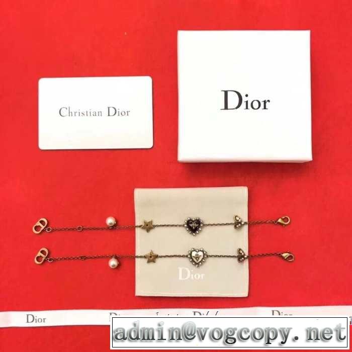 ディオール DIORお洒落トレンド人気  2019即旬な装いに ブレスレット 季節をまたい新作アイテム