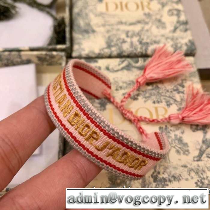 2019年最新ファッション ディオール DIOR ブレスレット 大人っぽく見せ新作 多色可選 夏の大人カジュアルスタイル