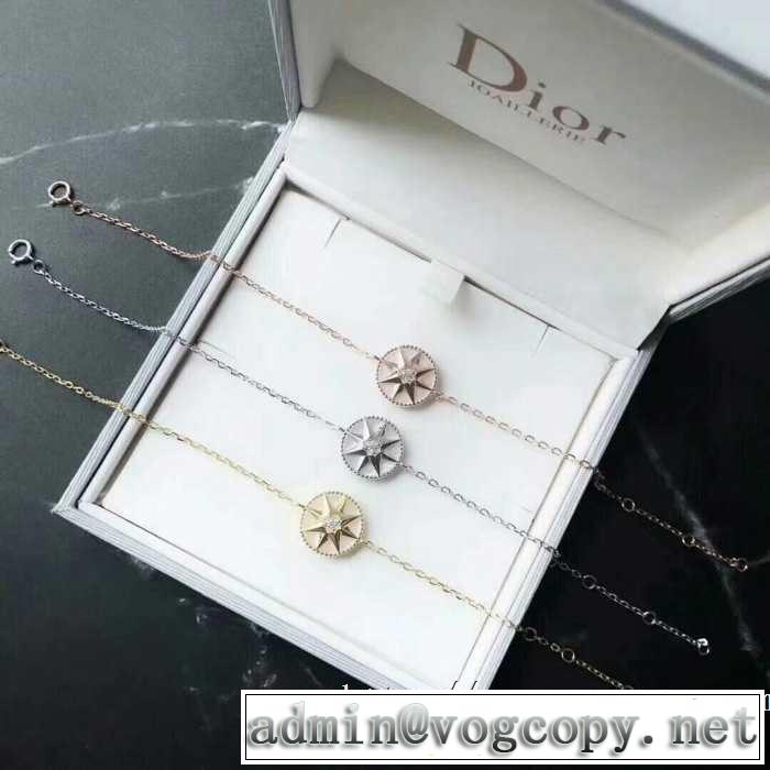 3色可選 最新のトレンドブランド人気的 ディオール DIOR 【2019春夏】最新コレクションブレスレット 今人気の秘訣