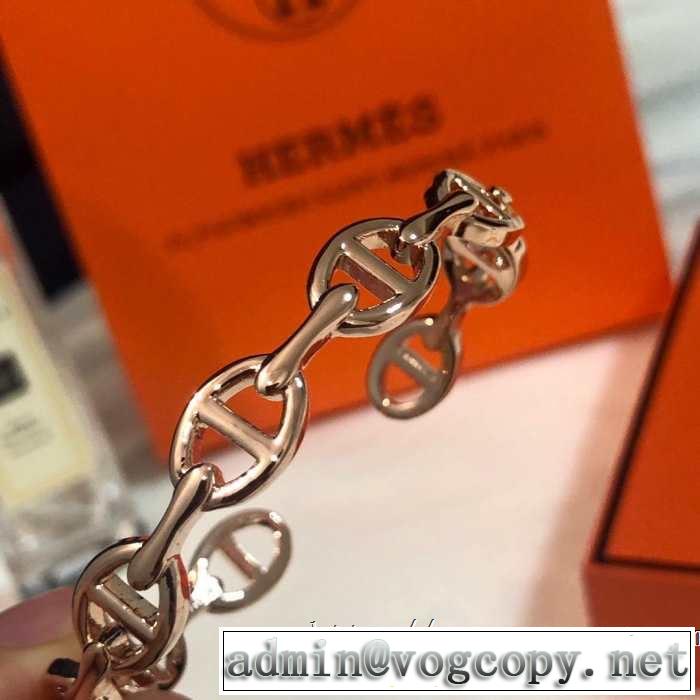 3色可選 きれいめ上品に ブレスレット 2019年の夏のマスト エルメス HERMES ぐっと鮮度がアップ