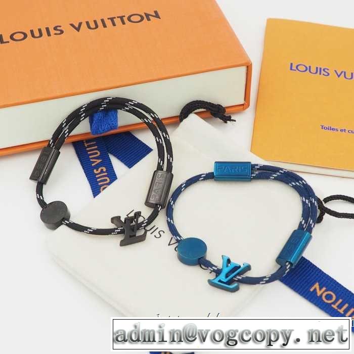 夏の大人カジュアルスタイル ルイ ヴィトン LOUIS VUITTON 2019年最新ファッション ブレスレット 多色可選 リッチな印象に
