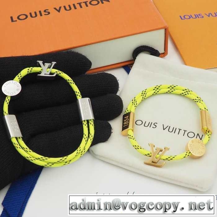 夏の大人カジュアルスタイル ルイ ヴィトン LOUIS VUITTON 2019年最新ファッション ブレスレット 多色可選 リッチな印象に