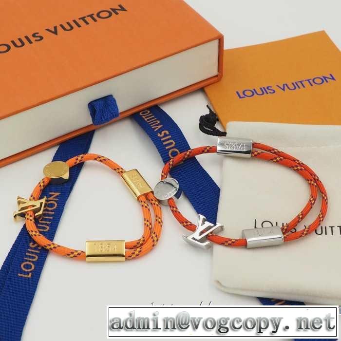 夏の大人カジュアルスタイル ルイ ヴィトン LOUIS VUITTON 2019年最新ファッション ブレスレット 多色可選 リッチな印象に