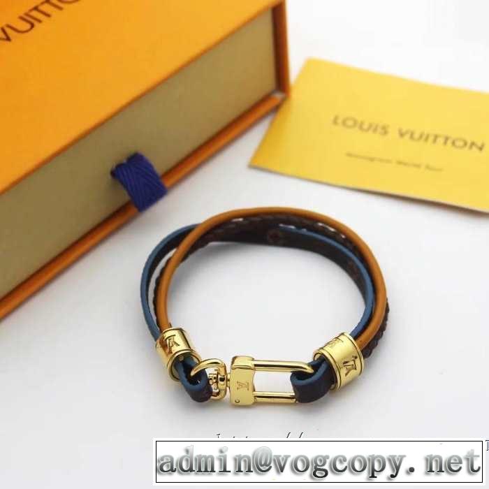 ルイ ヴィトン春夏の流行り2019新品 LOUIS VUITTON キレイめ感が強い ブレスレット 2色可選 スタイルを綺麗に