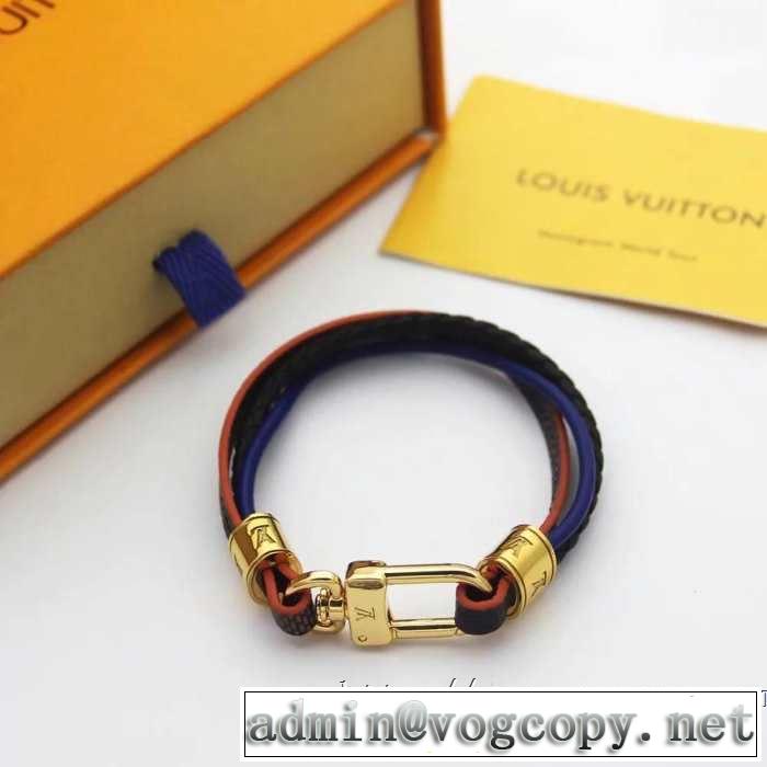 ルイ ヴィトン春夏の流行り2019新品 LOUIS VUITTON キレイめ感が強い ブレスレット 2色可選 スタイルを綺麗に