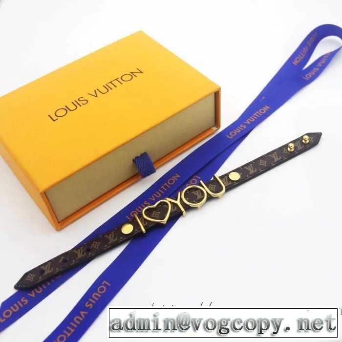 2019春夏は人気定番 ルイ ヴィトン LOUIS VUITTON 大人のカジュアルスタイル  ブレスレット 快適な着心地
