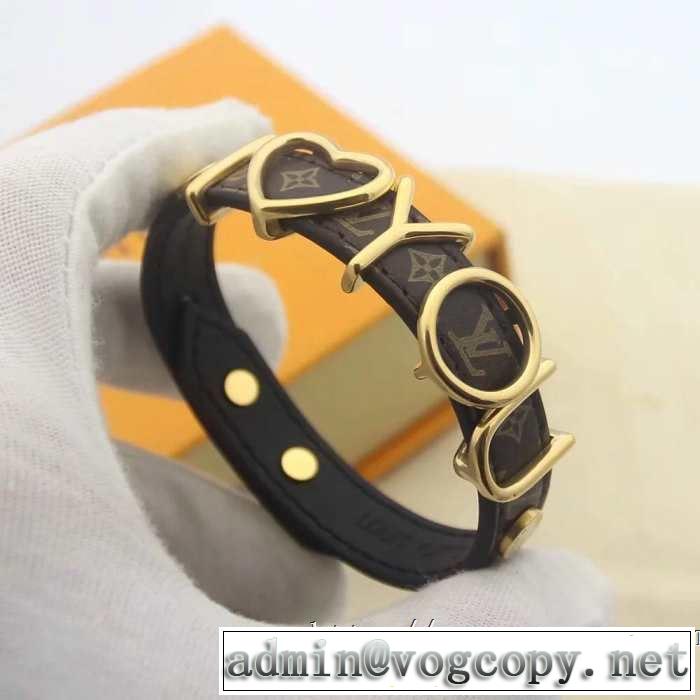 2019春夏は人気定番 ルイ ヴィトン LOUIS VUITTON 大人のカジュアルスタイル  ブレスレット 快適な着心地