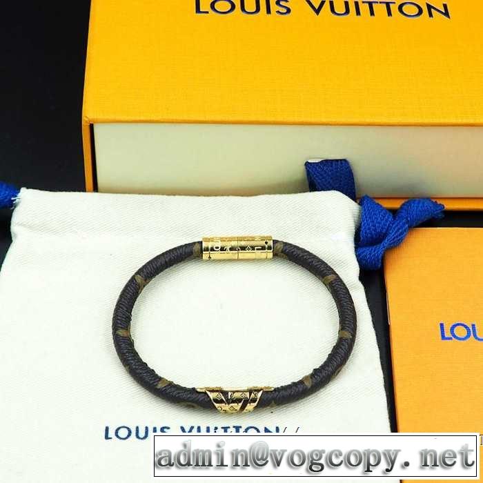 気持ちいい真夏日にぴったり ルイ ヴィトン  4色可選 LOUIS VUITTON おしゃれな夏ファッション2019 ブレスレット