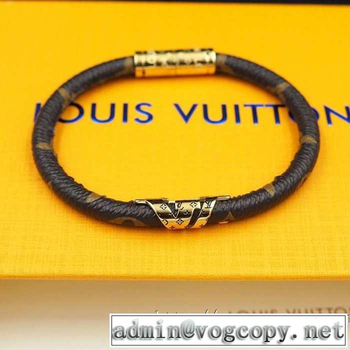 気持ちいい真夏日にぴったり ルイ ヴィトン  4色可選 LOUIS VUITTON おしゃれな夏ファッション2019 ブレスレット