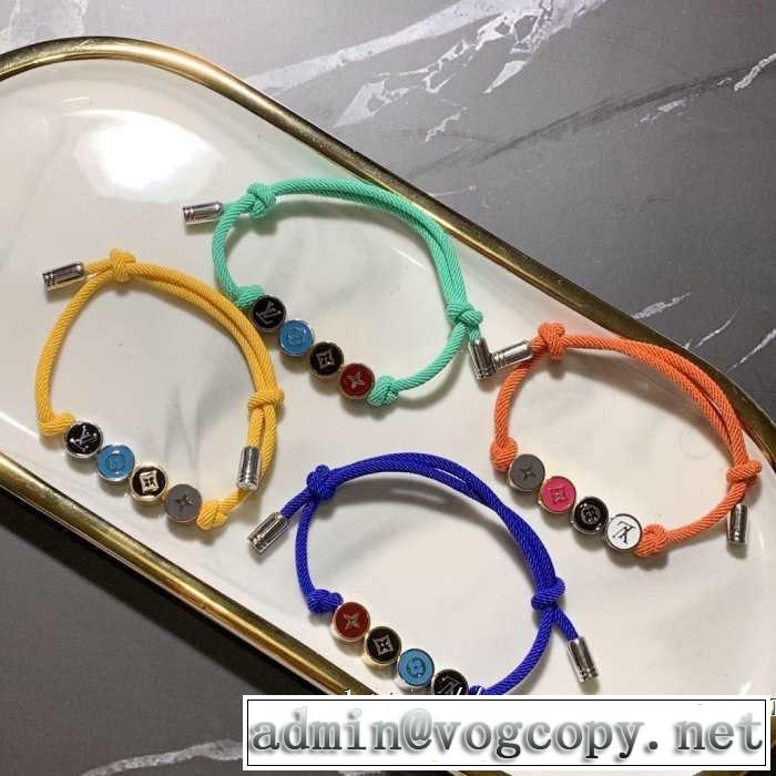 ルイ ヴィトン LOUIS VUITTON  春夏らしい華やか ブレスレット 4色可選 きちんと感が抜群 2019即旬な装いに 