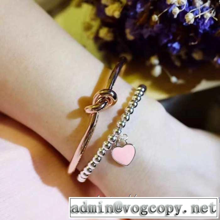 2色可選 ティファニー Tiffany&Co ぜひ今年のトレンドをチェック  2019年春夏流行ファッション ブレスレット