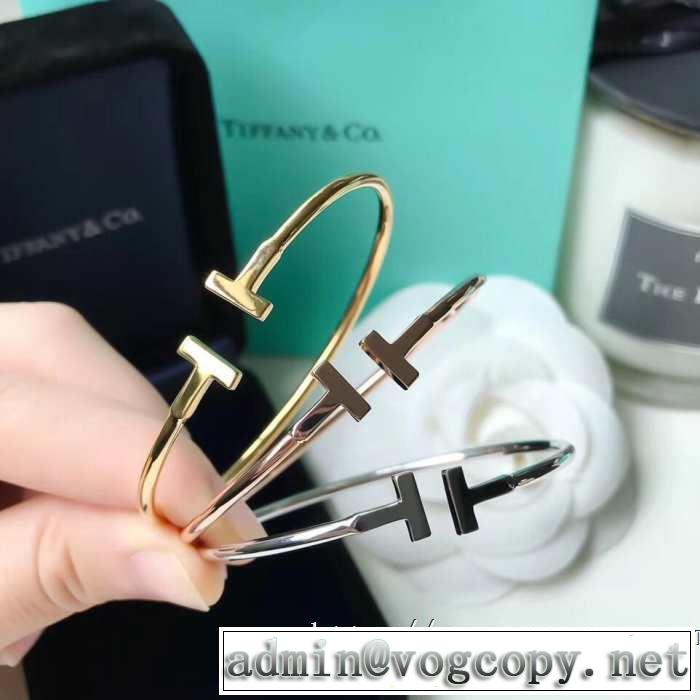 3色可選春夏のトレンドアイテム ティファニー Tiffany&Co  2019春夏の大注目トレンドブレスレット 夏らしい品格が漂う 