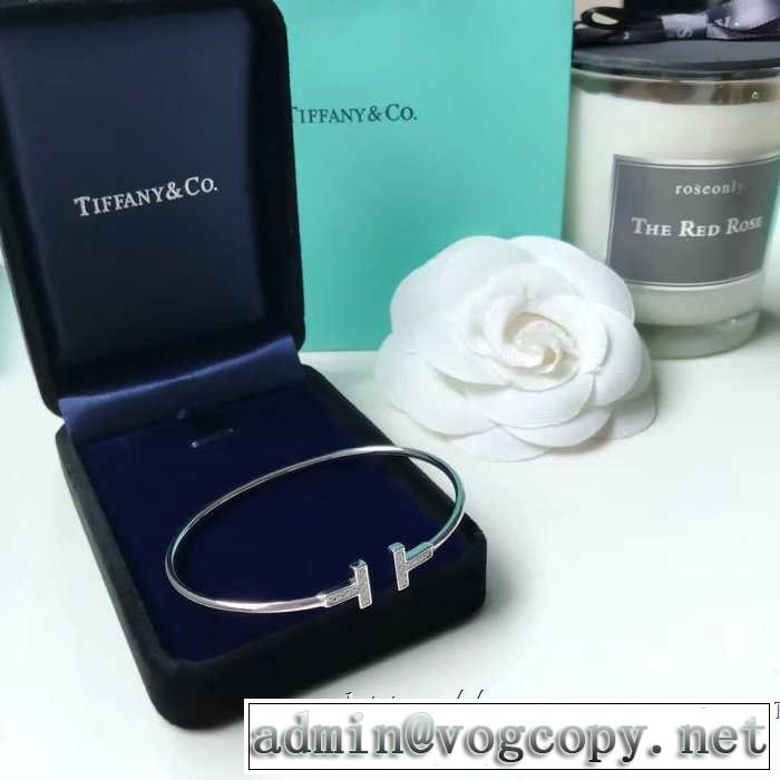 ブレスレット キレイめ感が強い ティファニー 春夏の流行り2019新品 Tiffany&Co 3色可選 甘過ぎず大人な印象に