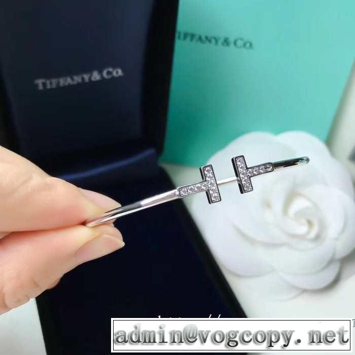 ブレスレット キレイめ感が強い ティファニー 春夏の流行り2019新品 Tiffany&Co 3色可選 甘過ぎず大人な印象に