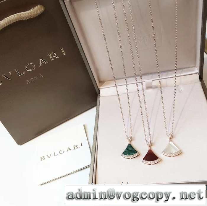 2019春夏も引き続きトレンド 今年の夏は着こなし ブルガリ BVLGARI ネックレス 3色可選