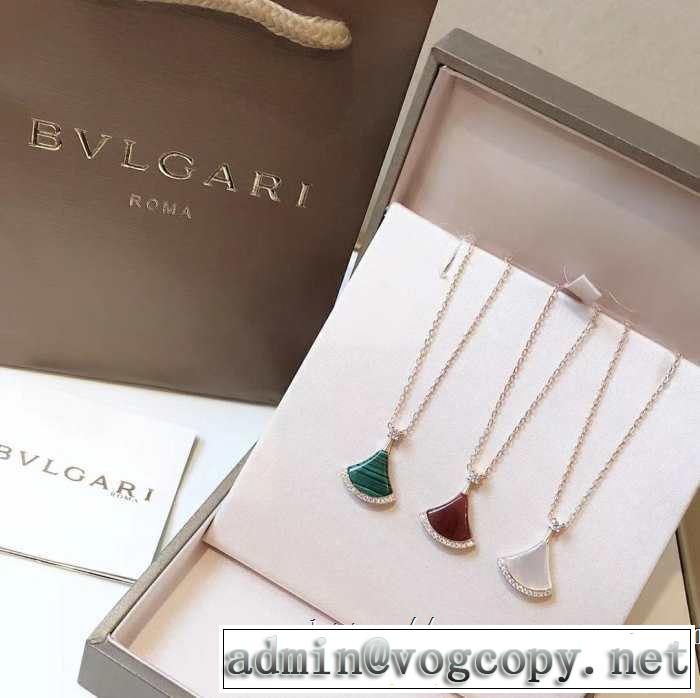 2019春夏も引き続きトレンド 今年の夏は着こなし ブルガリ BVLGARI ネックレス 3色可選