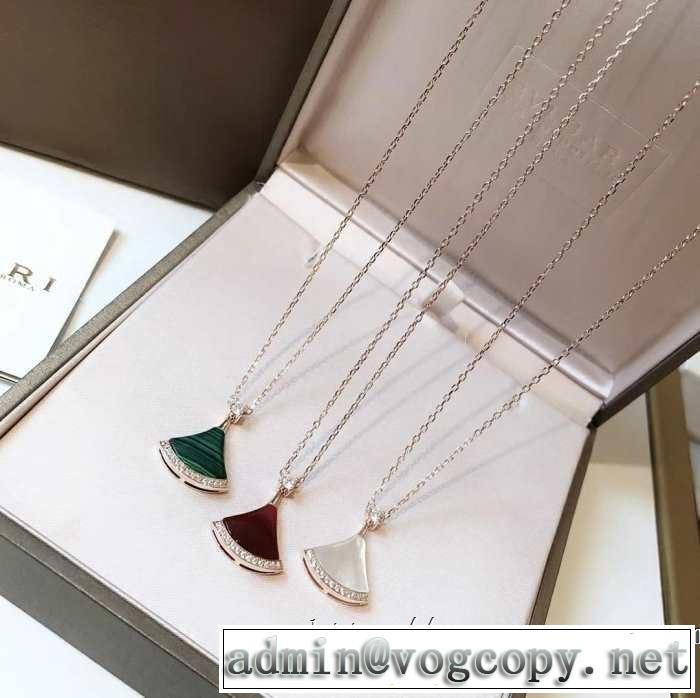 2019春夏も引き続きトレンド 今年の夏は着こなし ブルガリ BVLGARI ネックレス 3色可選