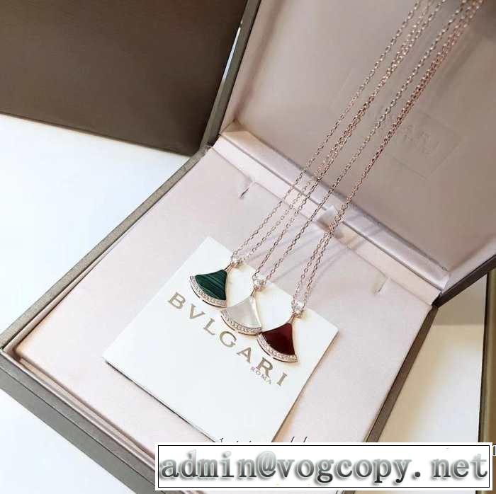 2019春夏も引き続きトレンド 今年の夏は着こなし ブルガリ BVLGARI ネックレス 3色可選