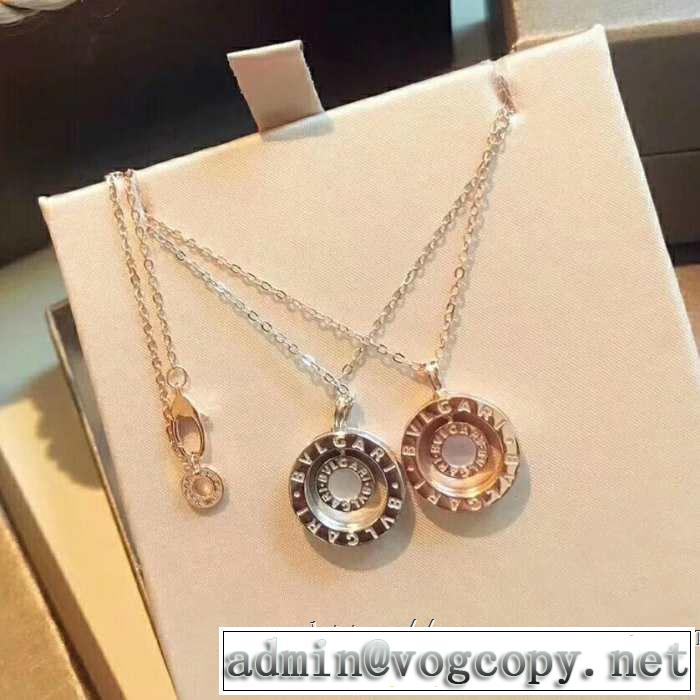 ブランドの話題の新作も！ ブルガリ BVLGARI ネックレス 2色可選 2019春夏は人気定番*