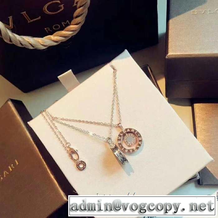 ブランドの話題の新作も！ ブルガリ BVLGARI ネックレス 2色可選 2019春夏は人気定番