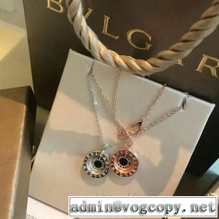 ブランドの話題の新作も！ ブルガリ BVLGARI ネックレス 2色可選 2019春夏は人気定番