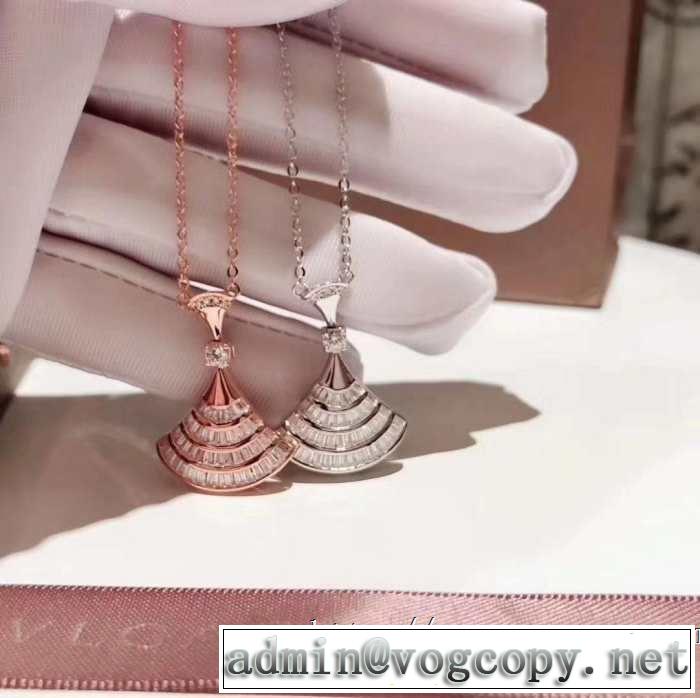 2019年春夏シーズンの人気 特に夏は人気アイテム ブルガリ BVLGARI ネックレス 2色可選