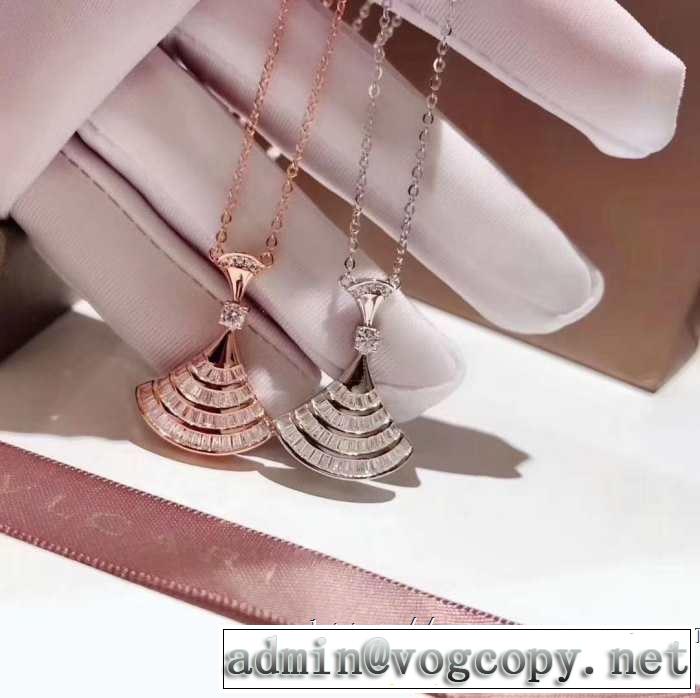 2019年春夏シーズンの人気 特に夏は人気アイテム ブルガリ BVLGARI ネックレス 2色可選