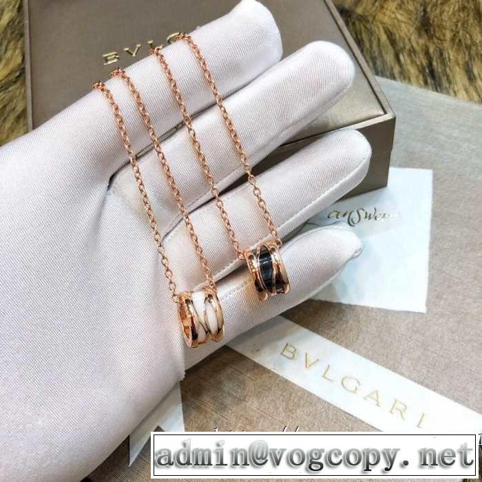 2色可選 ネックレス 最新のトレンドブランド人気的 春夏の流行り2019新品 ブルガリ BVLGARI