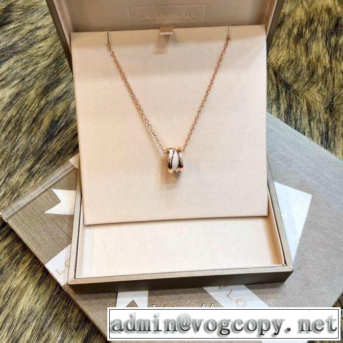 2色可選 ネックレス 最新のトレンドブランド人気的 春夏の流行り2019新品 ブルガリ BVLGARI