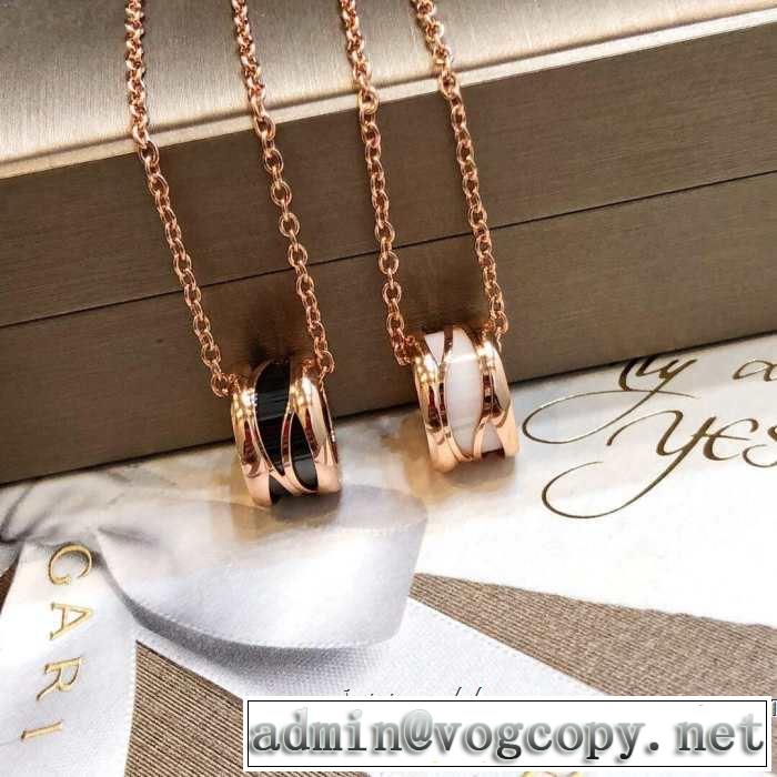 2色可選 ネックレス 最新のトレンドブランド人気的 春夏の流行り2019新品 ブルガリ BVLGARI
