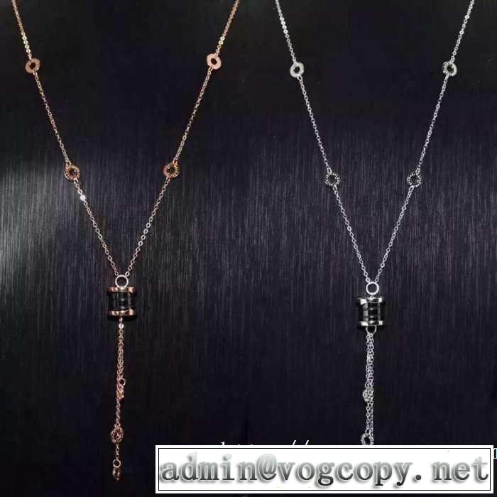 【2019春夏】最新コレクション 夏大人気のアイテム ブルガリ BVLGARI ネックレス 2色可選