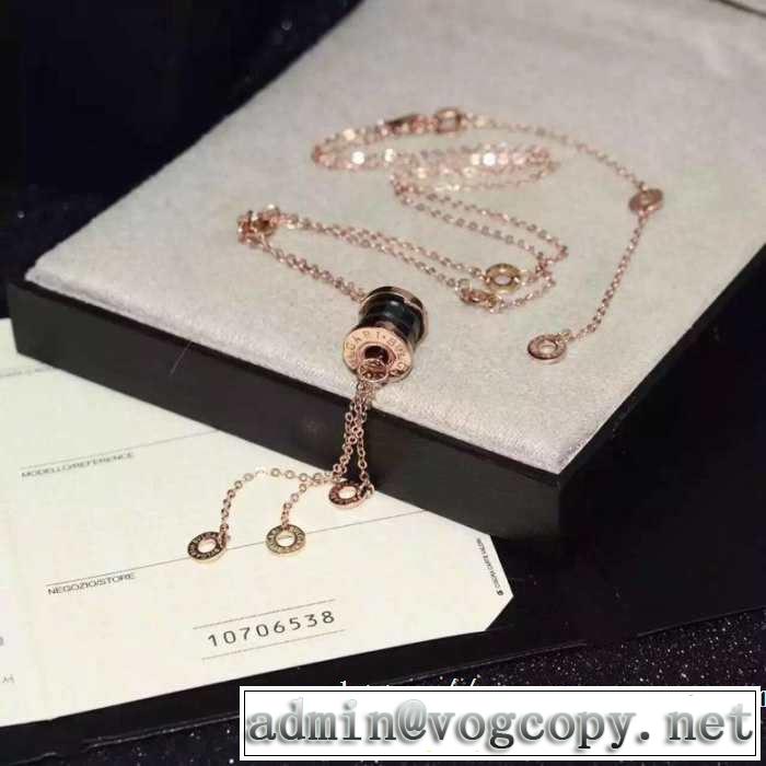 【2019春夏】最新コレクション 夏大人気のアイテム ブルガリ BVLGARI ネックレス 2色可選