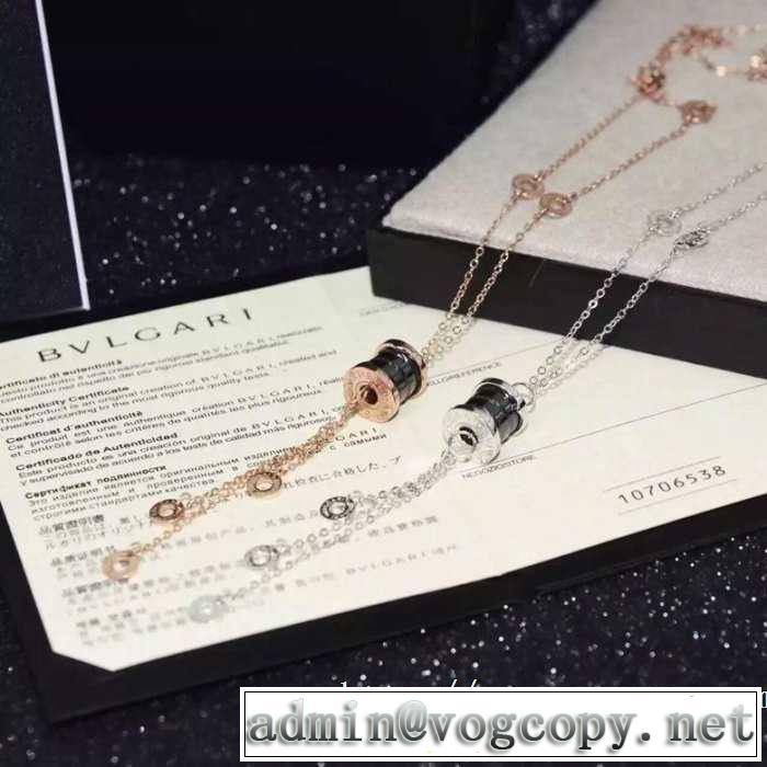 【2019春夏】最新コレクション 夏大人気のアイテム ブルガリ BVLGARI ネックレス 2色可選