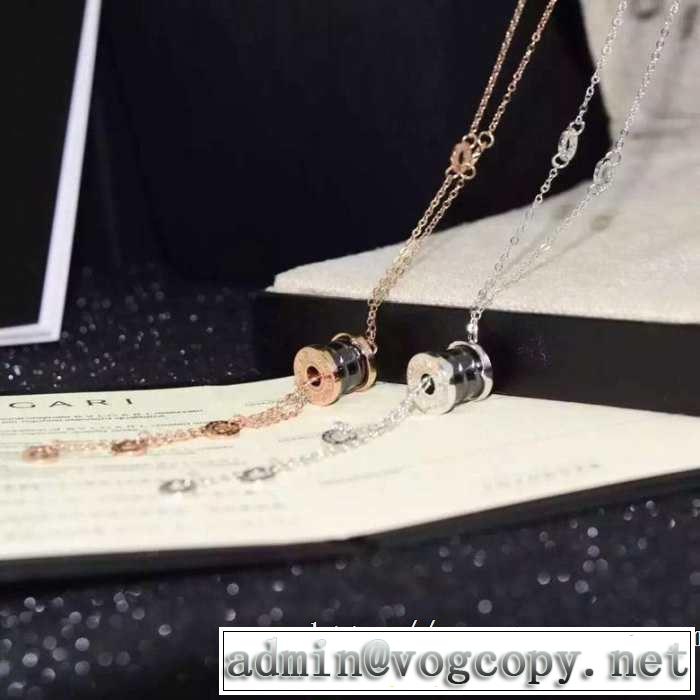 【2019春夏】最新コレクション 夏大人気のアイテム ブルガリ BVLGARI ネックレス 2色可選