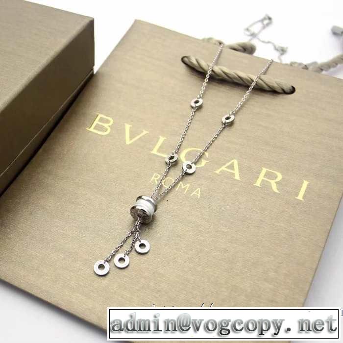 今シーズン人気のアイテム ブルガリ BVLGARI ネックレス 3色可選 2019春夏の大注目トレンド