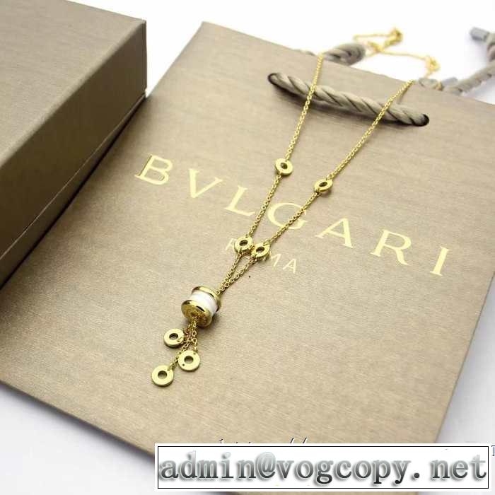 今シーズン人気のアイテム ブルガリ BVLGARI ネックレス 3色可選 2019春夏の大注目トレンド