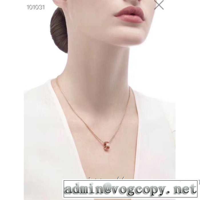 2019春夏人気トレンドアイテム ブルガリ BVLGARI ネックレス 3色可選 海外セレブは大人気